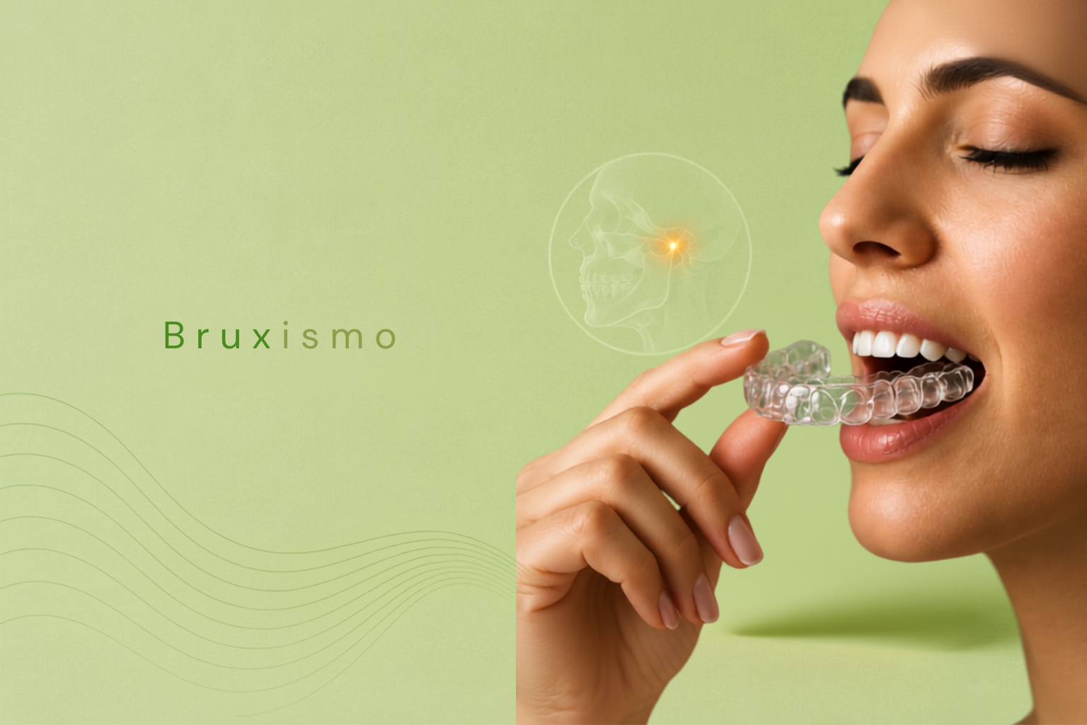 Bruxismo

O bruxismo é uma condição caracterizada pelo apertamento ou ranger dos dentes, que pode ocorrer durante o sono ou enquanto a pessoa está acordada.

Essa atividade pode provocar desgaste dentário, sensibilidade, dores ou cansaço na musculatura da face, desconforto na região da mandíbula e, em alguns casos, dores de cabeça.

Quais são as causas do bruxismo?

O bruxismo pode estar relacionado a diferentes fatores. Aspectos como estresse, ansiedade, qualidade do sono, hábitos individuais e determinadas condições clínicas podem estar envolvidos.

Por isso, identificar os fatores associados a cada caso é fundamental para estabelecer a melhor forma de acompanhamento.

Como identificar?

Nem sempre o paciente percebe que aperta ou range os dentes, principalmente quando isso acontece durante o sono. Muitas vezes, os primeiros sinais são percebidos através de desgaste nos dentes, tensão muscular, desconforto ao acordar ou relatos de outra pessoa sobre o ranger dos dentes durante a noite.

O diagnóstico deve ser realizado pelo cirurgião-dentista por meio da avaliação dos sinais, sintomas, hábitos e condições da saúde bucal do paciente.

Tratamento

O tratamento do bruxismo depende das características e possíveis causas envolvidas em cada caso. Por isso, o primeiro passo é realizar uma avaliação individualizada.

Em determinadas situações, o cirurgião-dentista pode indicar o uso de uma placa oclusal confeccionada especialmente para o paciente, principalmente com o objetivo de proteger os dentes e estruturas relacionadas dos efeitos do apertamento ou ranger.

Também pode ser necessário avaliar restaurações, próteses, condições da mordida e outros fatores relacionados à saúde bucal.

Quando fatores emocionais, comportamentais ou relacionados ao sono estiverem associados ao quadro, uma abordagem multidisciplinar também pode ser recomendada.

O acompanhamento odontológico é importante

O bruxismo pode apresentar características diferentes de uma pessoa para outra. Por isso, o tratamento deve ser definido após avaliação profissional, evitando soluções padronizadas e procedimentos desnecessários.