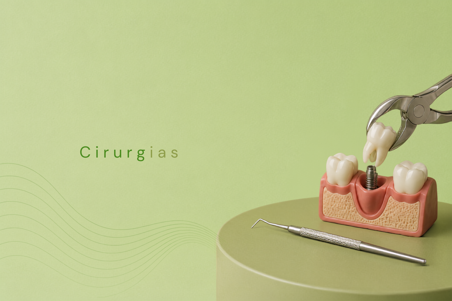 Cirurgias

Extração do Terceiro Molar

Conhecidos como dentes do siso, os terceiros molares podem, em determinadas situações, apresentar alterações durante seu desenvolvimento ou erupção.

Quando parcialmente erupcionados, inclusos ou impactados, podem favorecer o aparecimento de inflamações gengivais, abscessos, irritação local, dor, edema e até mesmo cáries.

A necessidade de extração deve ser avaliada individualmente pelo cirurgião-dentista, considerando a posição do dente, as condições bucais e os possíveis riscos para as estruturas próximas.

Cirurgia e Traumatologia Buco-Maxilo-Facial

É a área da Odontologia dedicada ao diagnóstico e tratamento cirúrgico de diferentes condições que envolvem a boca, os dentes e estruturas relacionadas.

Diversos procedimentos podem ser realizados em ambiente odontológico com anestesia local, de acordo com a complexidade e as condições clínicas de cada paciente.

Entre os procedimentos mais comuns estão:

• Extrações dentárias;
• Remoção de restos radiculares;
• Extração de dentes inclusos ou impactados;
• Remoção de dentes supranumerários;
• Cirurgias de tecidos moles;
• Frenectomia;
• Remoção de cistos.

Com os avanços das técnicas e tecnologias utilizadas na Odontologia, os procedimentos cirúrgicos podem contribuir para a recuperação da saúde bucal, da função e, em determinados casos, também da estética do sorriso.

Todo procedimento cirúrgico deve ser indicado após avaliação individualizada e planejamento realizado pelo cirurgião-dentista.